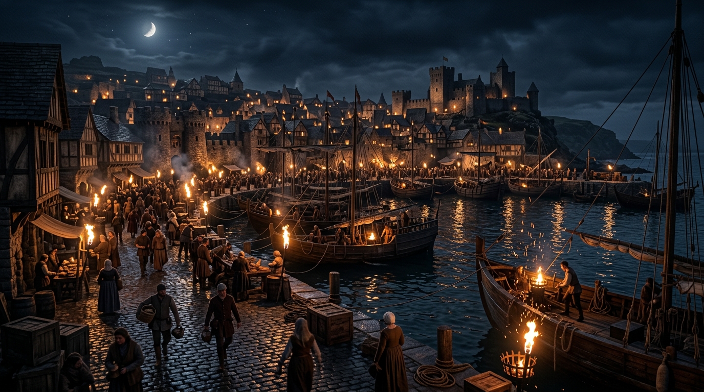Cryseia Port Background